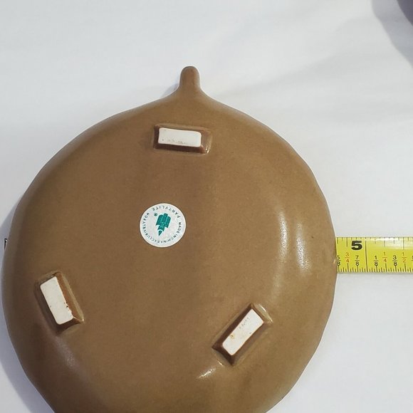 Set of 2 PartyLite Leaf Candle Tray P7432 shaped candleholder - Picture 10 of 10